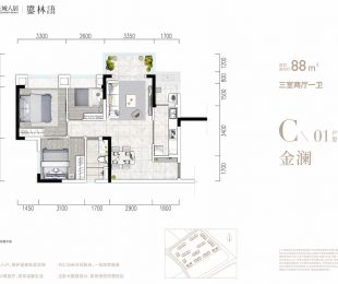 样板图